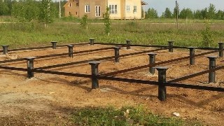 Установка и монтаж - винтовые сваи в Людиново для свайного фундамента дома. Цена от 2058 руб - видео закручивание